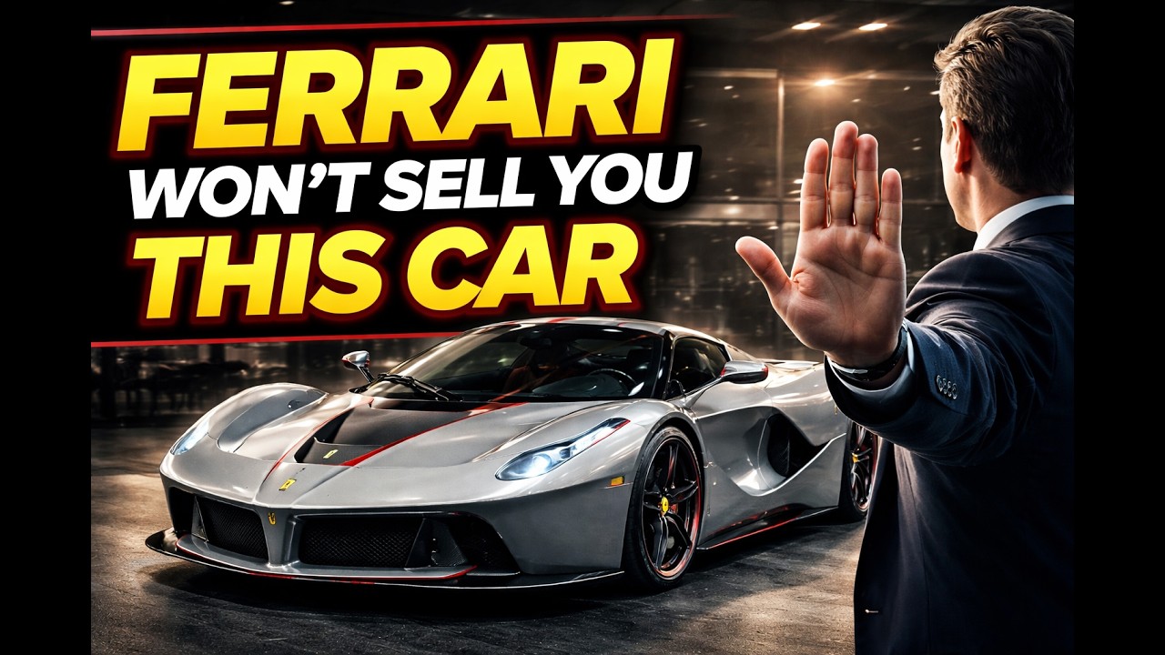 Why Ferrari Won’t Sell You Their Cars