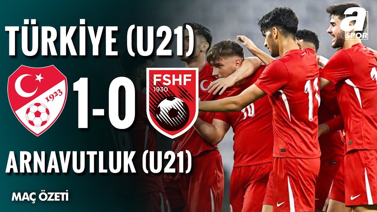 Türkiye (U21) 1-0 Arnavutluk (U21) | MAÇ ÖZETİ | Hazırlık Maçı | 08.06.2025