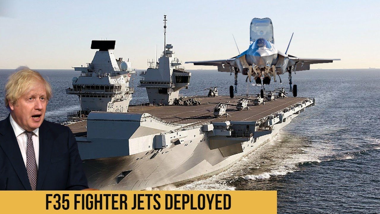 F35 FIGHTER JETS DEPLOYED! Britain tracked Chinese submarines and was ready to intercept jets in SCS