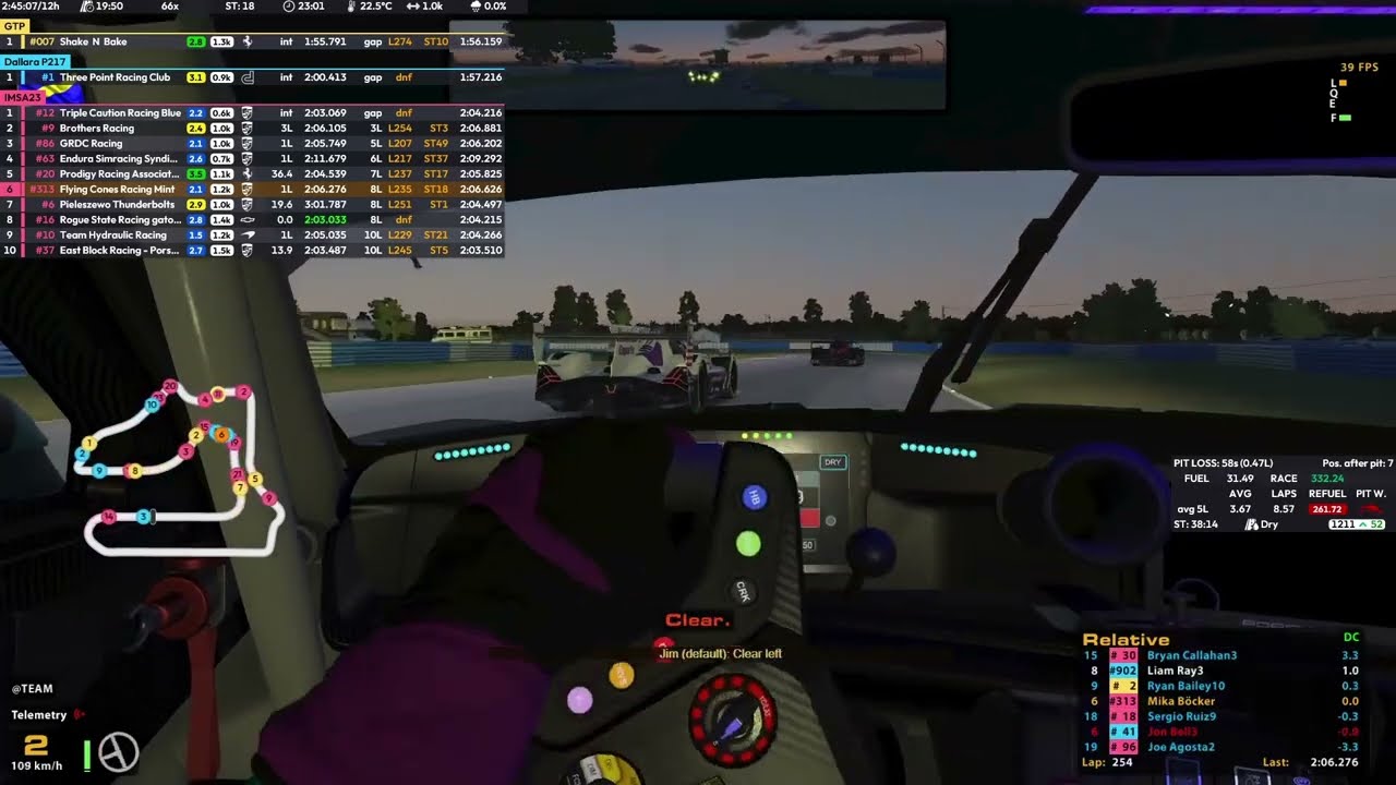 iRacing 12h Sebring 2025 - Part 3