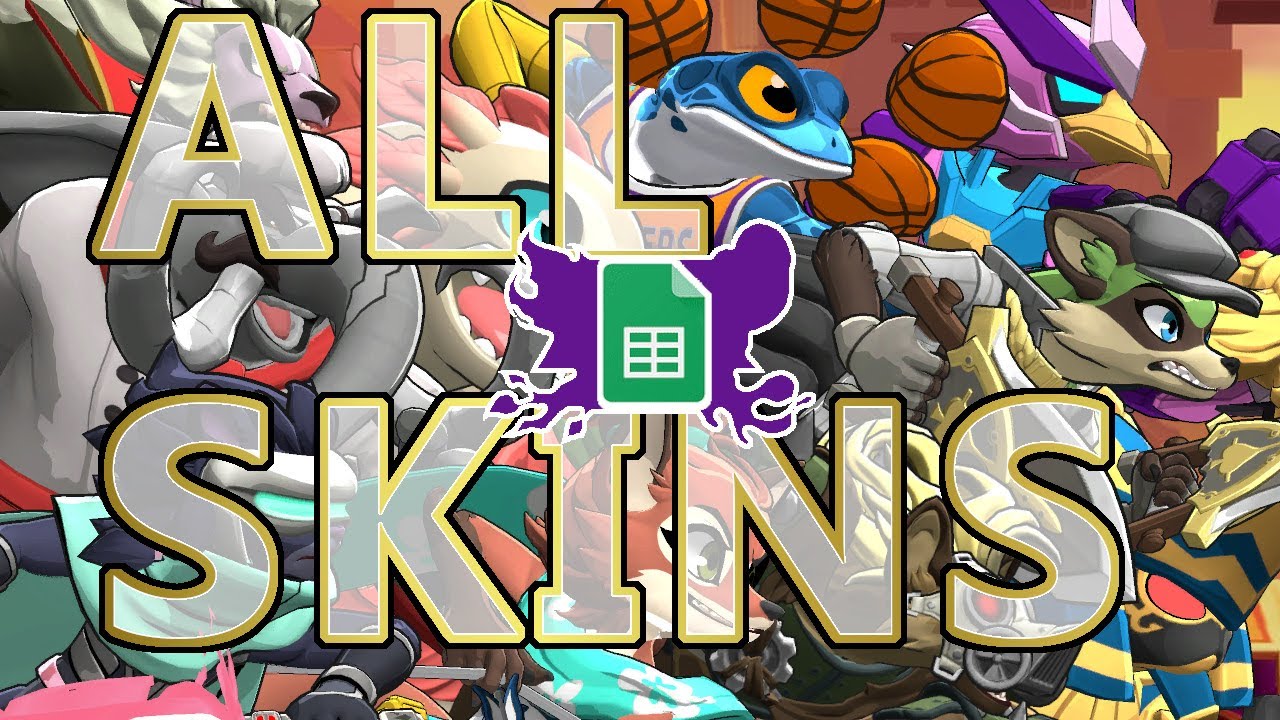 ALL SKINS In Rivals of Aether 2 (Check Description)