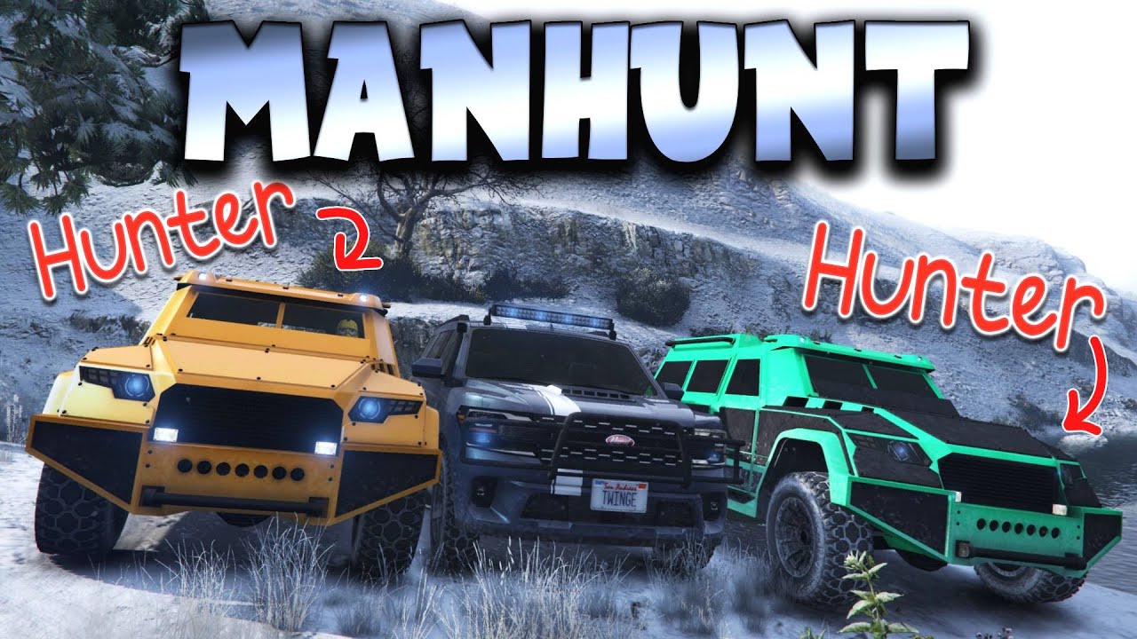 Winter Getaway! | GTA 5 Manhunt
