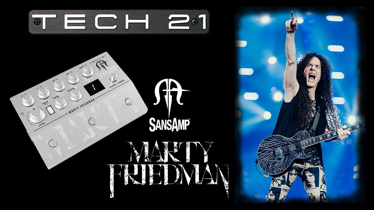 Tech 21 Marty Friedman Signature SansAmp by Alan Sosa