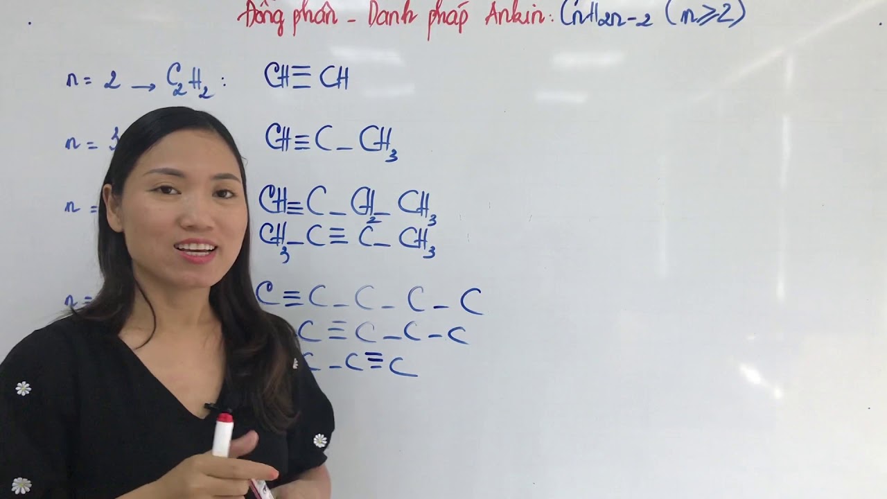 Alkyne | Cách Viết Công Thức Cấu Tạo Và Gọi Tên Đồng Phân Alkyne | Hóa Học 11