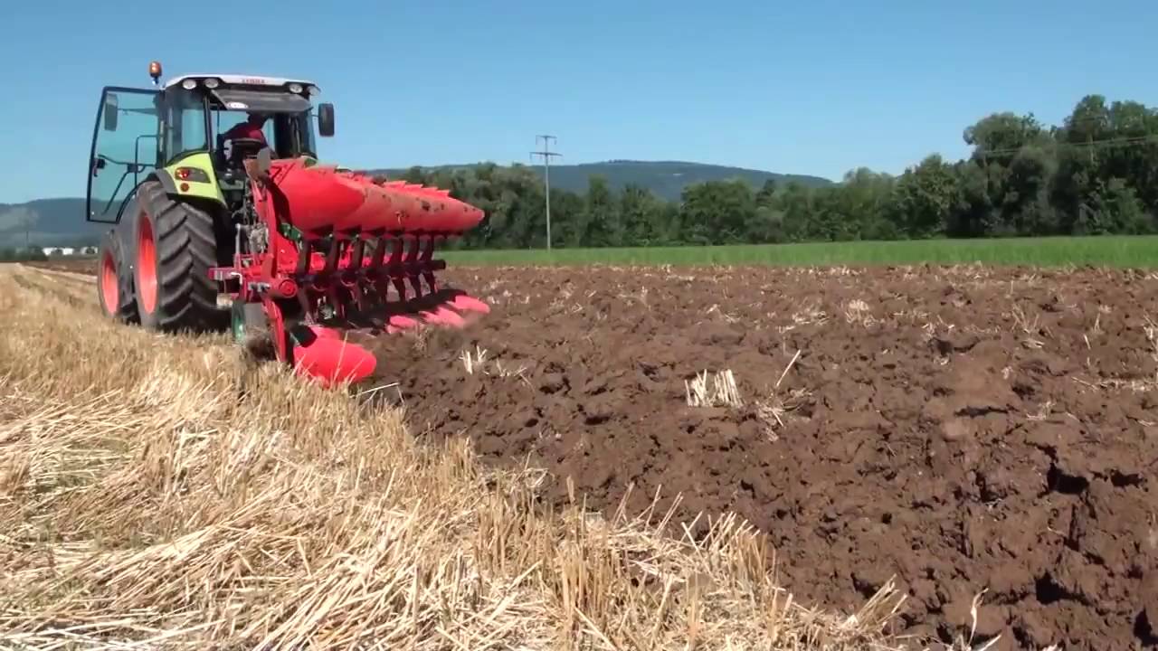 Redukované zpracování půdy provedené podmítačem