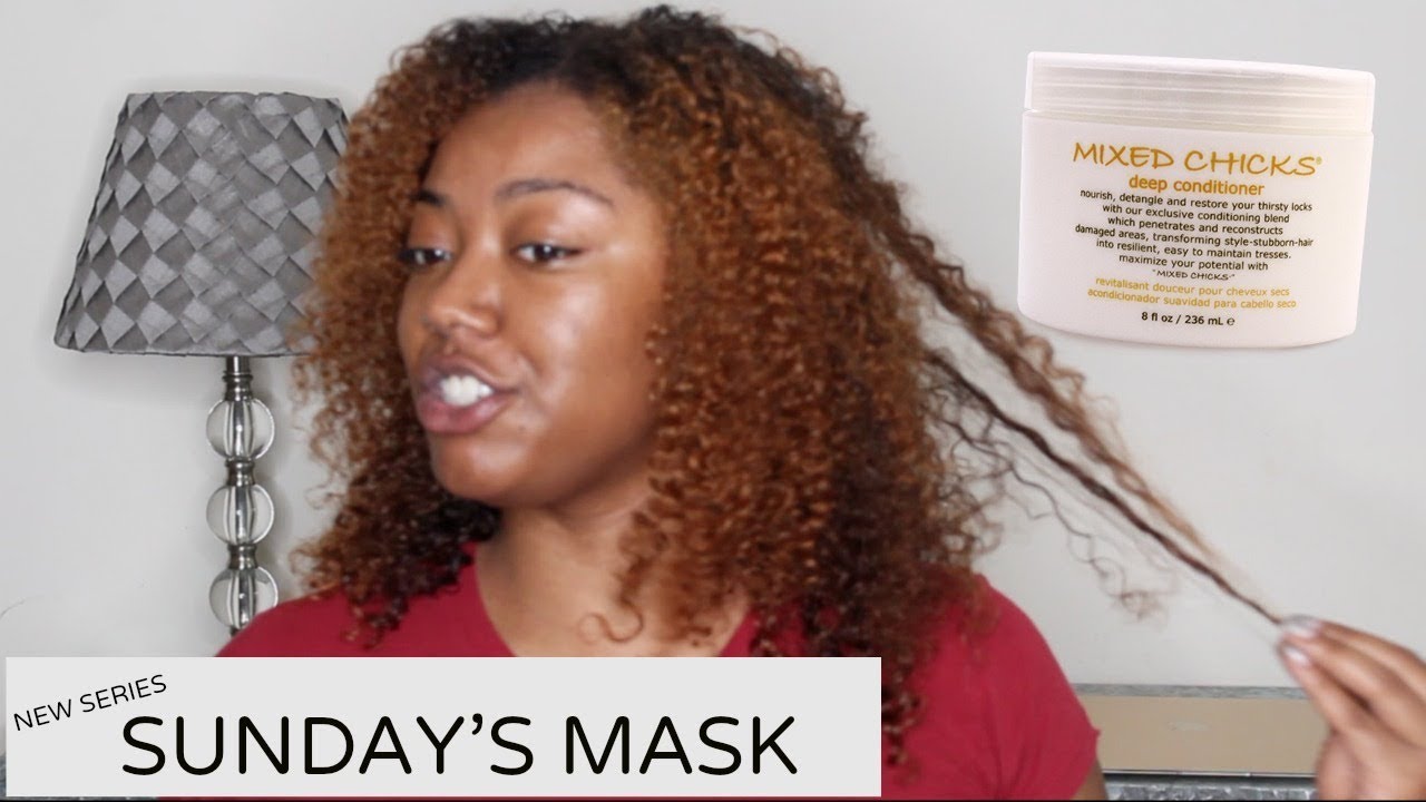 Sunday's Mask 🙌🏾 |Mixed Chicks Deep Conditioner Review