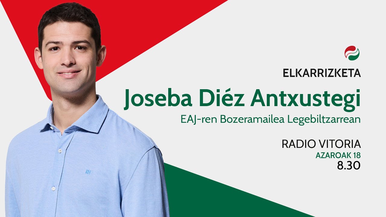 Joseba Diez Antxustegiri elkarrizketa Radio Vitorian