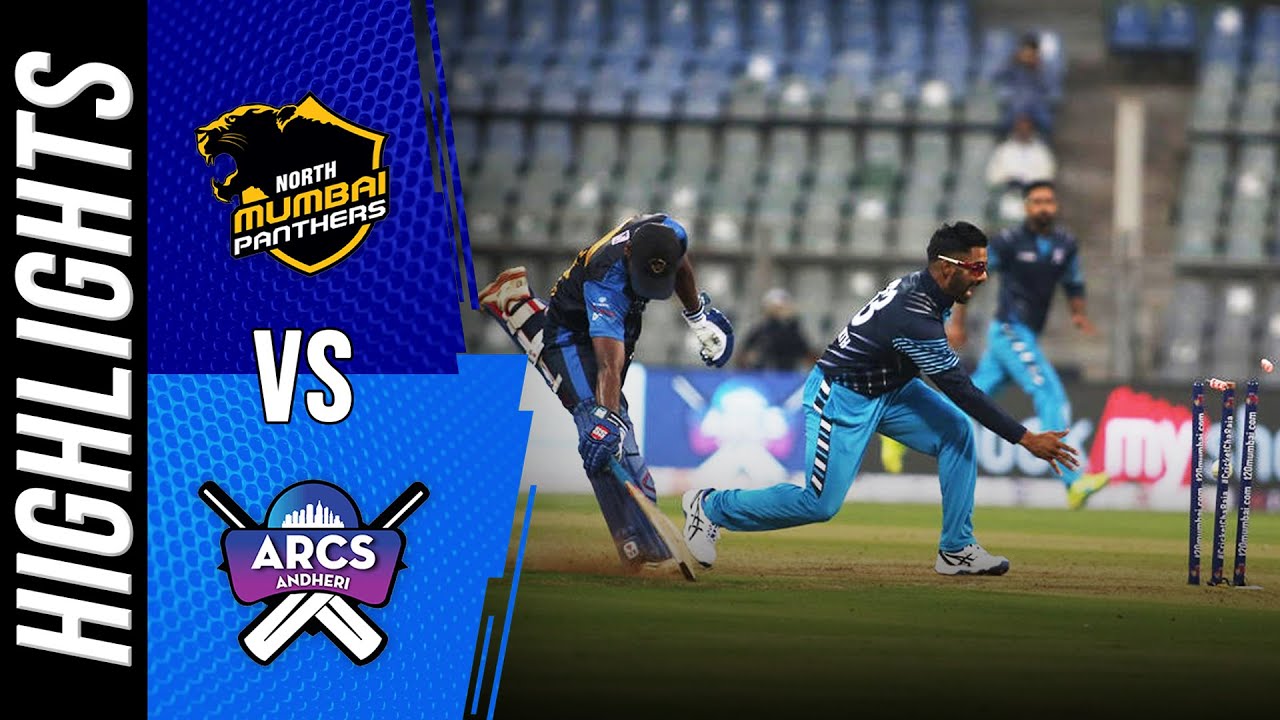 North Mumbai Panthers v ARCS Andheri | Match 1 | T20 Mumbai 2018 | Highlights