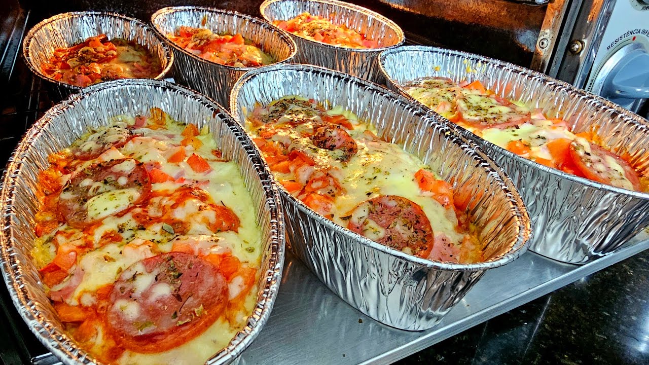 PIZZA DELIVERY MAIS FÁCIL QUE EXISTE NÃO PRECISA DE LIQUIDIFICADOR SEM BAGUNÇA NA COZINHA