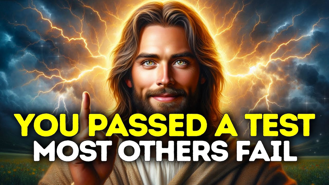 🔴God Says- YOU PASSED A TEST MOST OTHERS... | Gods Message Today | God's Message Now For You Today