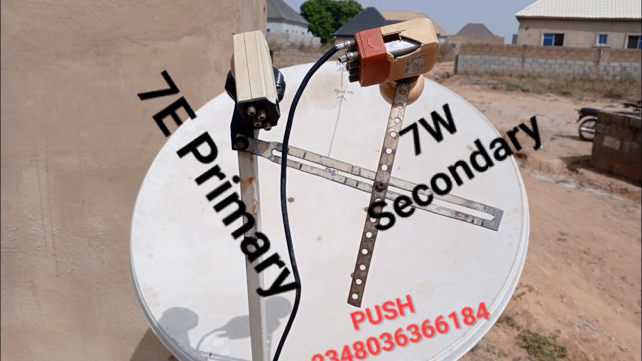 Podłączenie satelity Nilesat 201 @7W (wt&oacute;rnego) do satelity Eutelsat 7E