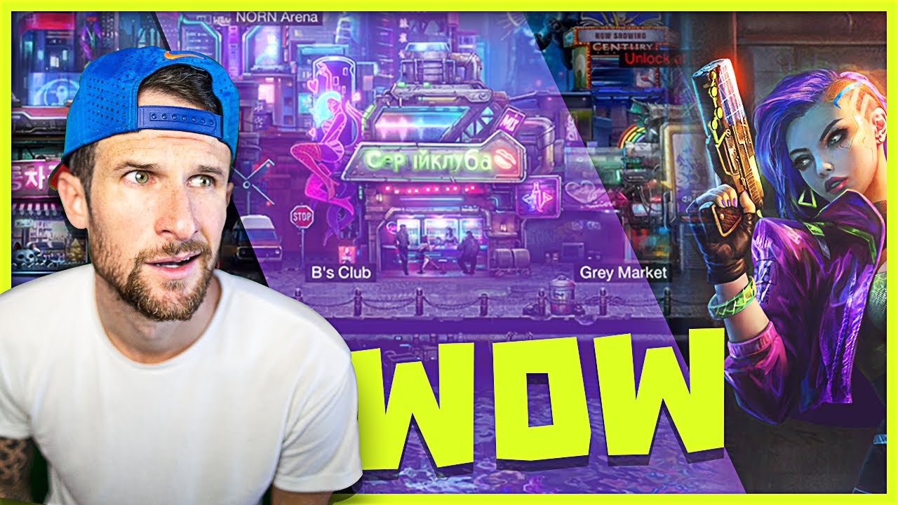 WOW... *NEW* MOBILE GAME is AMAZING // BATTLE NIGHT