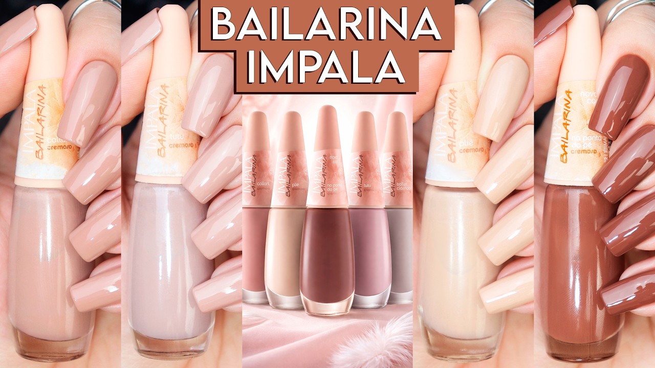 A Coleção Bailarina da Impala MUDOU… Você percebeu? 👀| Resenha e Misturinhas de Esmaltes