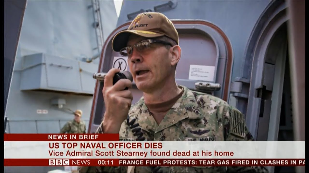 US commander of the 5th fleet dies (Bahrain) - BBC News - 2nd December 2018