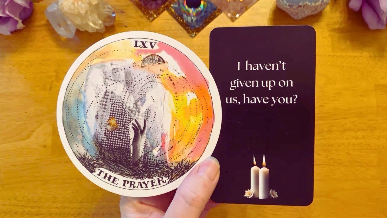 URGENT MESSAGE FROM YOUR PERSON 🩷 I PRAY YOU HAVEN'T GIVEN UP ON ME  (LOVE TAROT READING) #twinflame