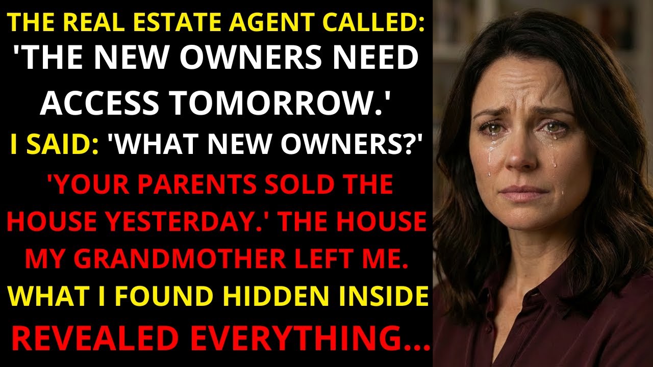 My Parents Sold My Childhood Home Behind My Back - What I Found Hidden Inside Changed Everything