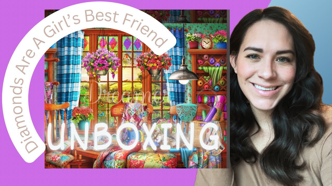 Diamond Painting Unboxing Dreamer Designs Ye Old Stitching  Room