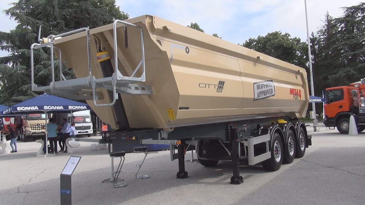 Mega Fort 4 32SBRKZ-83 Tipper Semi-Trailer (2021) Exterior and Interior