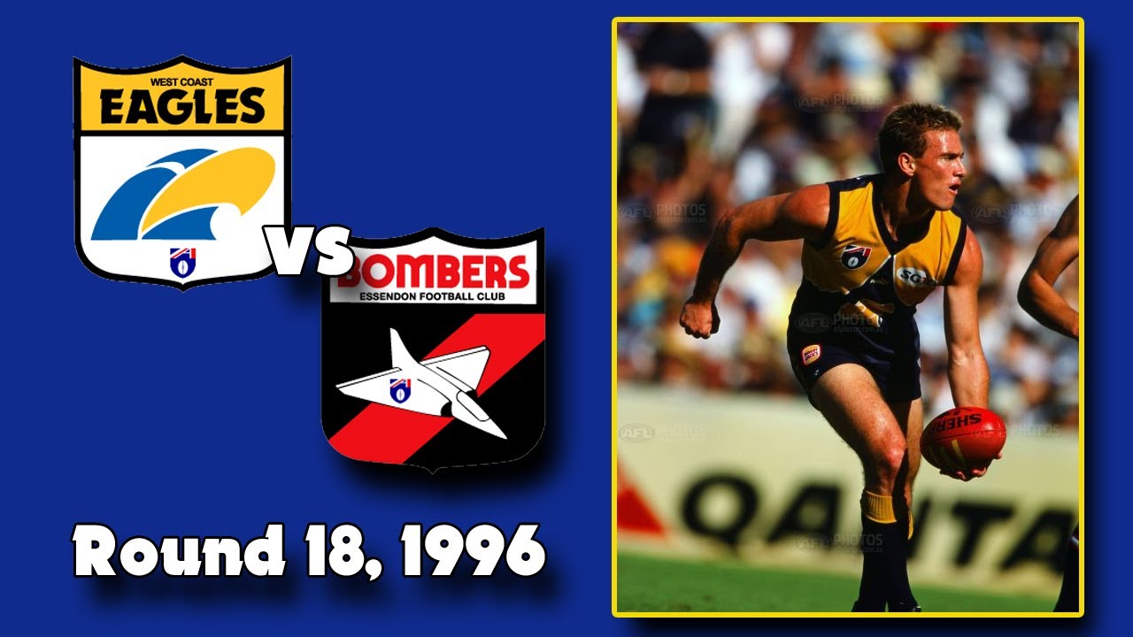 Round 18, 1996 - West Coast Eagles vs Essendon
