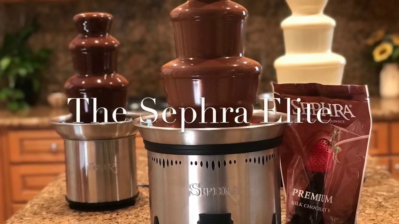 Sephra Elite Home Chocolate Fountain