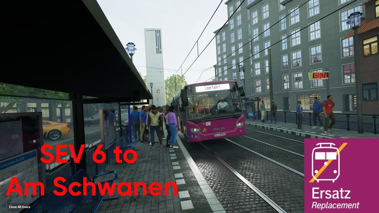 TheBus SEV 6 nach  Am Schwanen