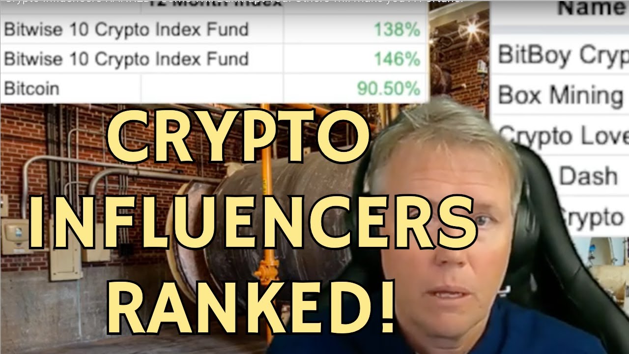 Crypto Influencers RANKED - Some Will Bankrupt You. Others will make you A Fortune!