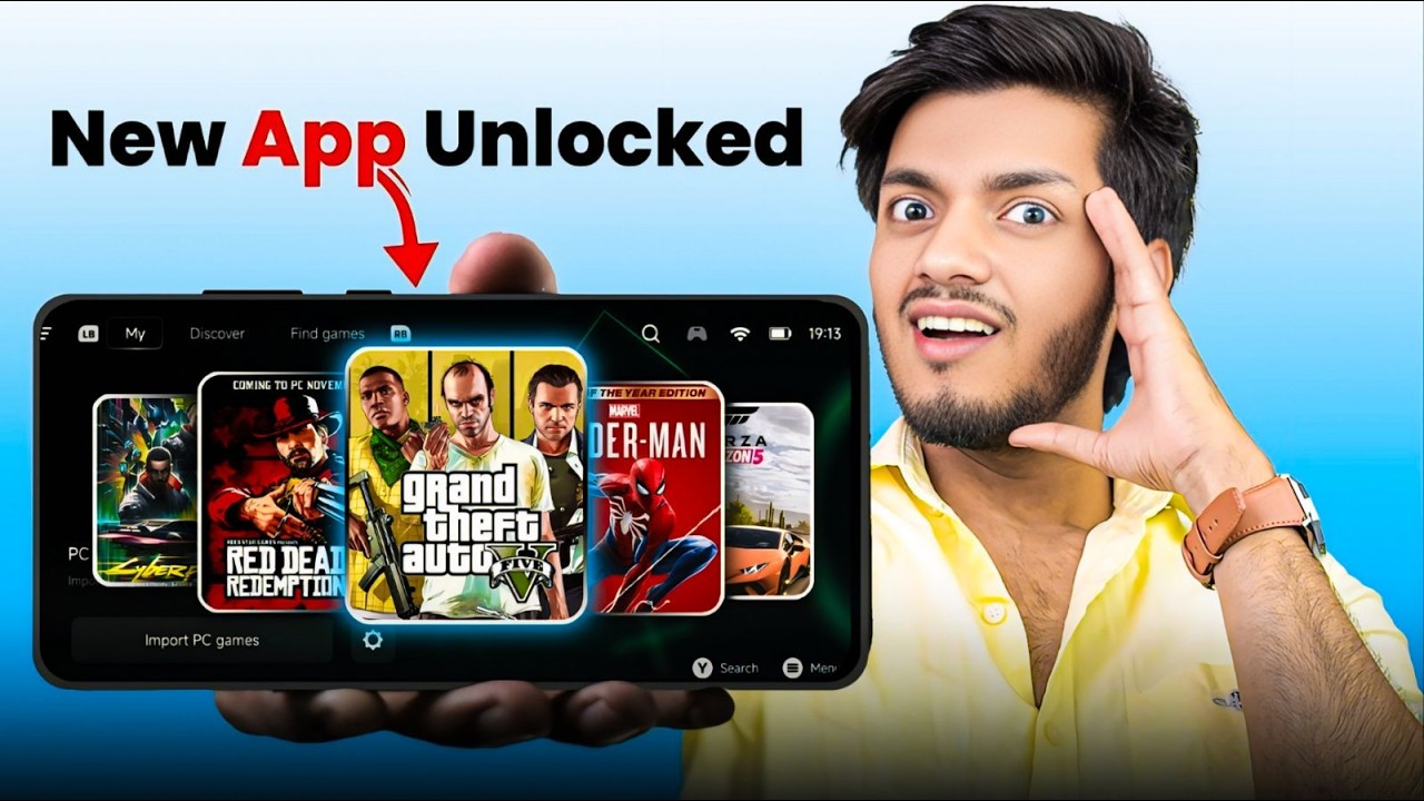I Found a Hidden Cloud App That Runs GTA 5 Like PC 😱🔥