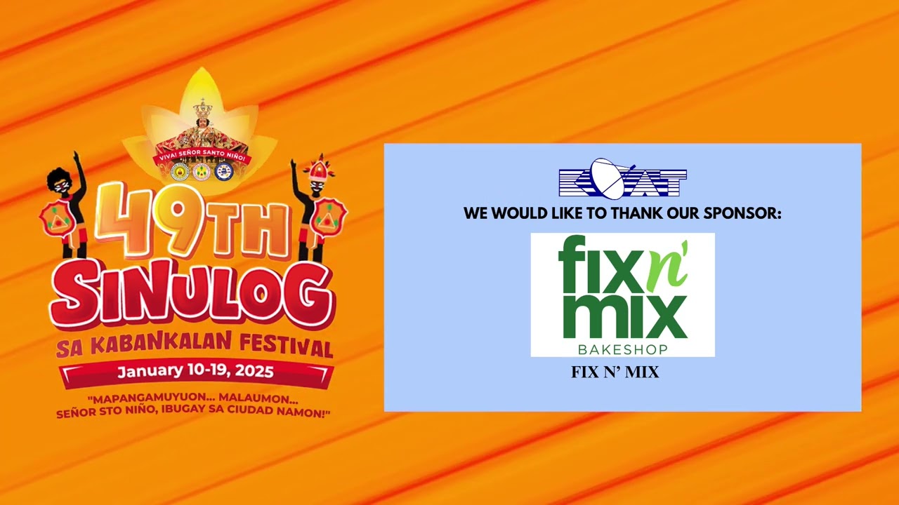 Livestream Event: Float Display & Parade Competition with Miss Sinulog Kabankalan 2025 Candidates