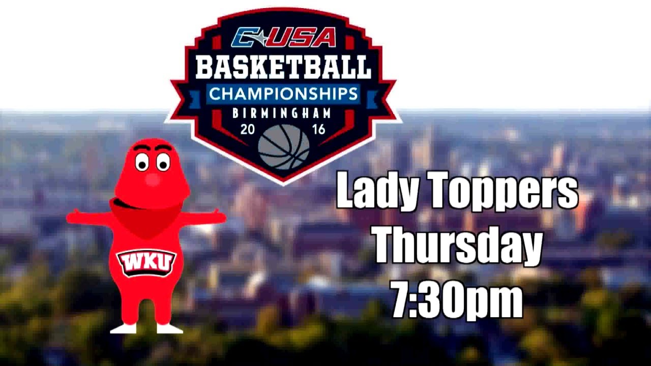 Lady Toppers at the CUSA tournament
