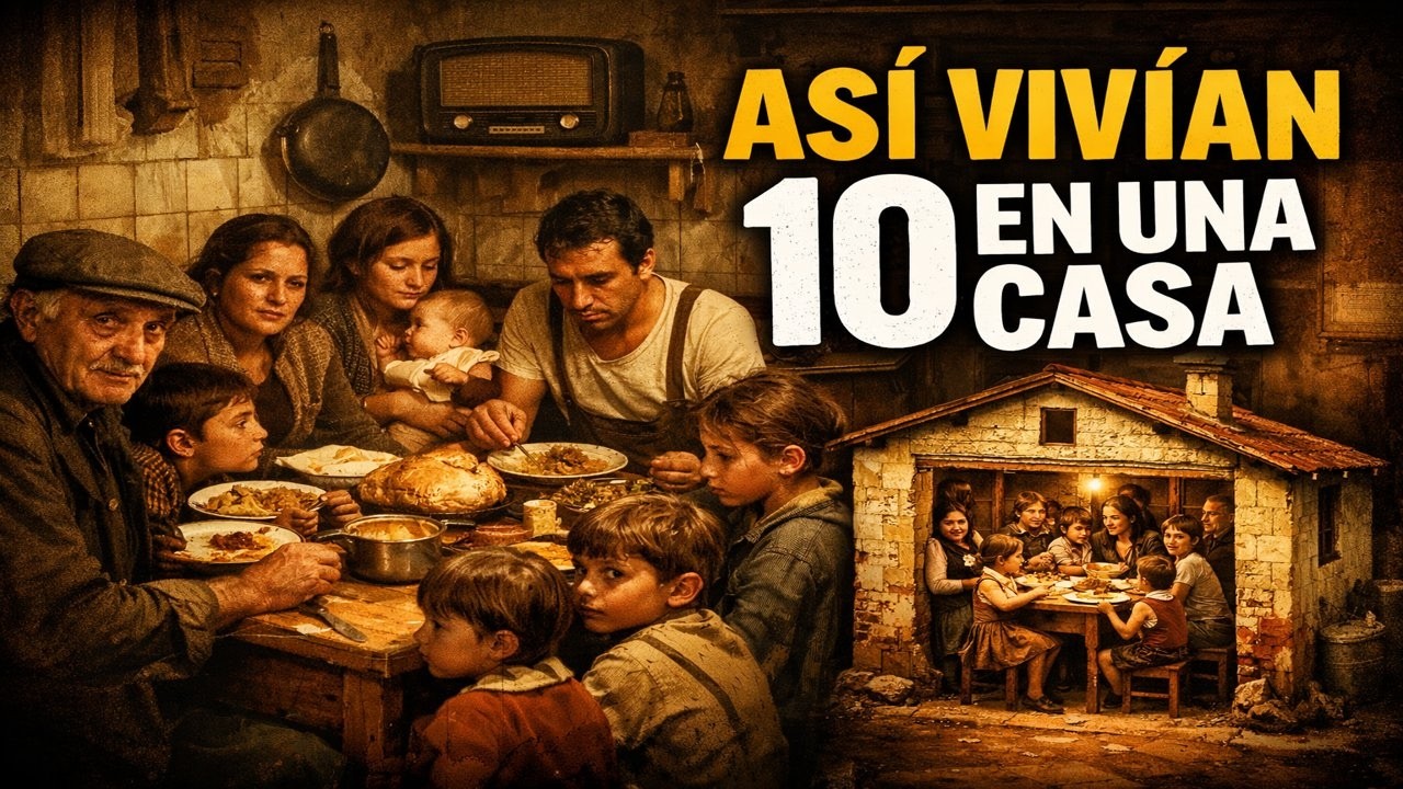 ¿Cómo Vivían las Familias en España? Hogares Multigeneracionales en los Años 50 y 60