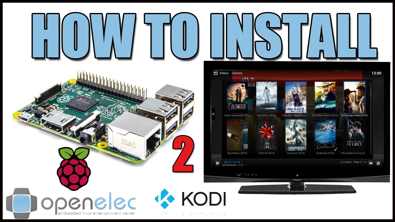 How to install OpenElec on Raspberry PI 2 Complete installation