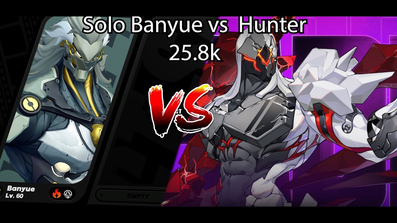 Solo M6 Banyue 25.8k Hunter | Deadly Assault ZZZ