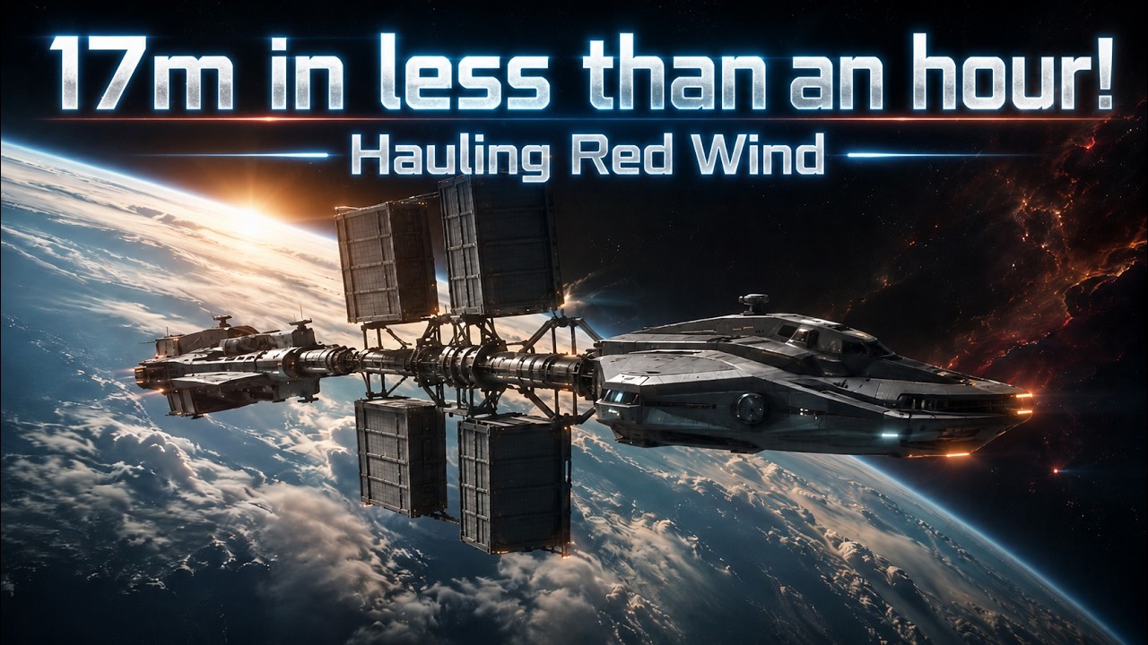 I Made 17 MILLION aUEC in Under 1 Hour Hauling in Pyro! | Star Citizen Red Wind