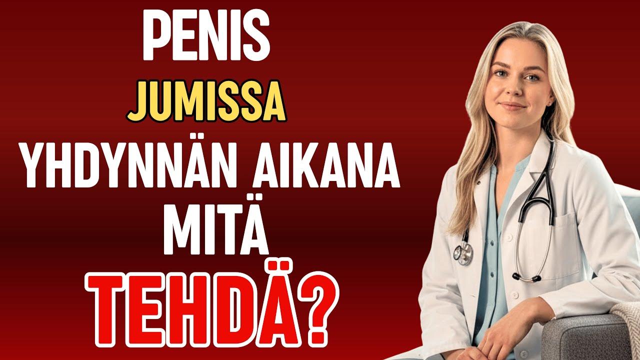Jumittunut yhdynnässä - mitä tehdä?