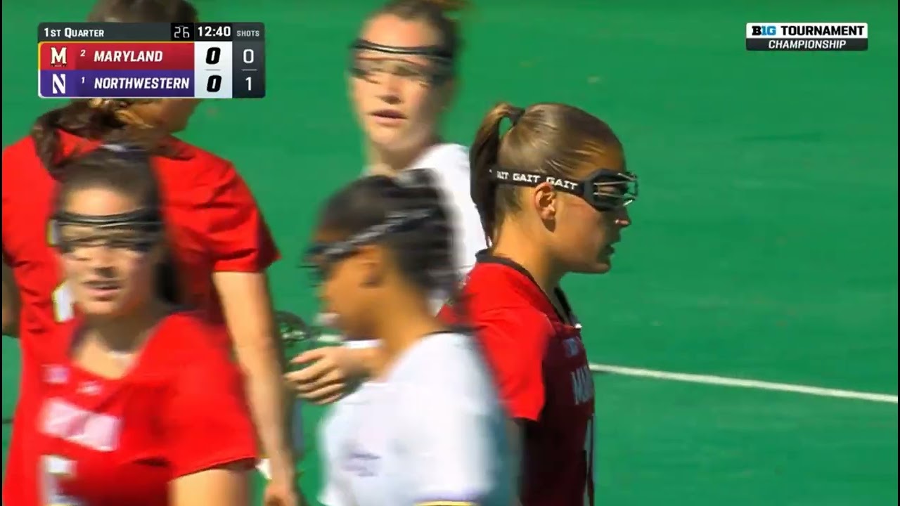 Northwestern vs Maryland BIG10 Final Women's College lacrosse 2025
