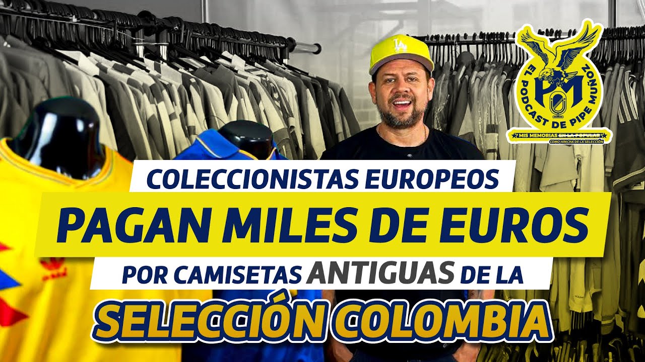 Mi colección de camisetas de la Selección Colombia, otra pasión inexplicable. 