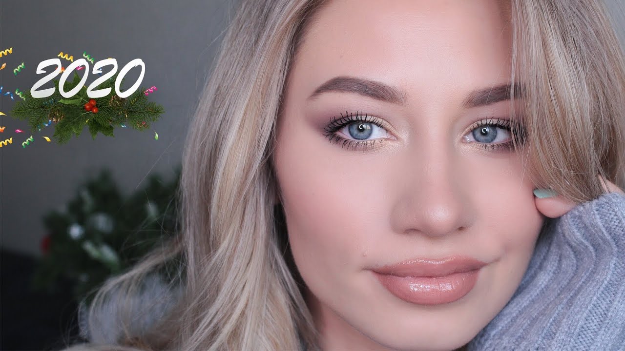 НОВОГОДНИЙ МАКИЯЖ 🎄 Бюджетной Косметикой (2020)