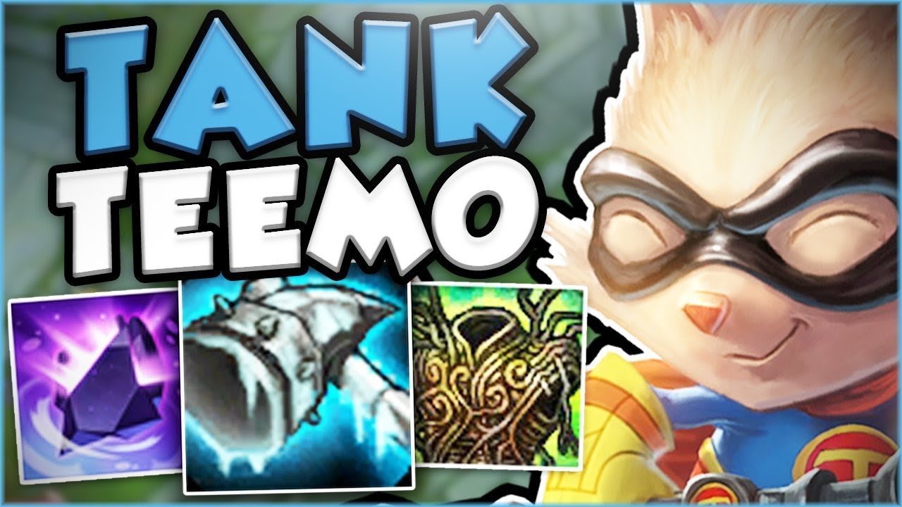 THIS NEW TANK TEEMO BUILD WILL TILT YOUR ENEMIES SO MUCH! TANK TEEMO TOP GAMEPLAY! League of Legends