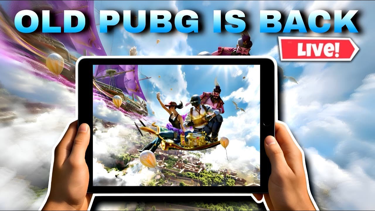 SKYHIGH SPECTACLE RETURNS | DAY 31 LIVE 🔴 OLD PUBG MOBILE 4.2 | iPad Handcam | Road to 500
