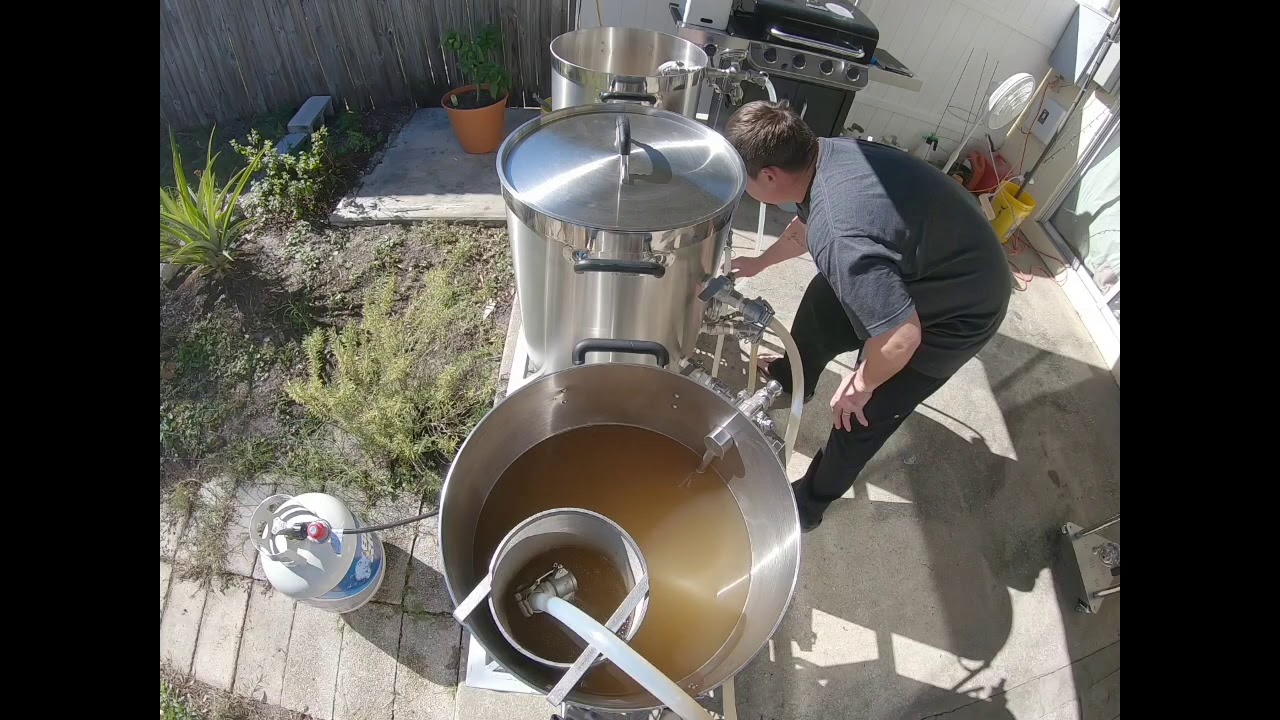 Grain to glass: NEIPA (hops used - Mosaic, Citra, Cascade, Amarillo)