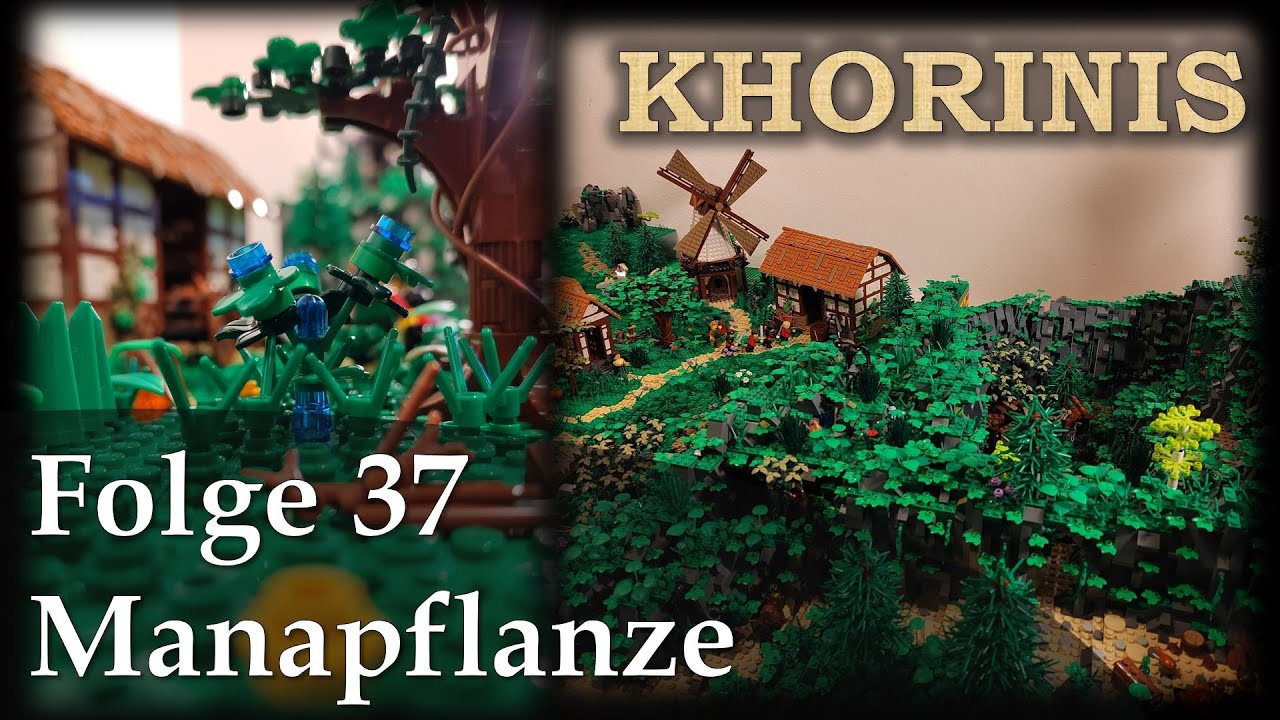 Manapflanze - Bau der Welt von GOTHIC aus LEGO® - Medieval MOC Folge 37