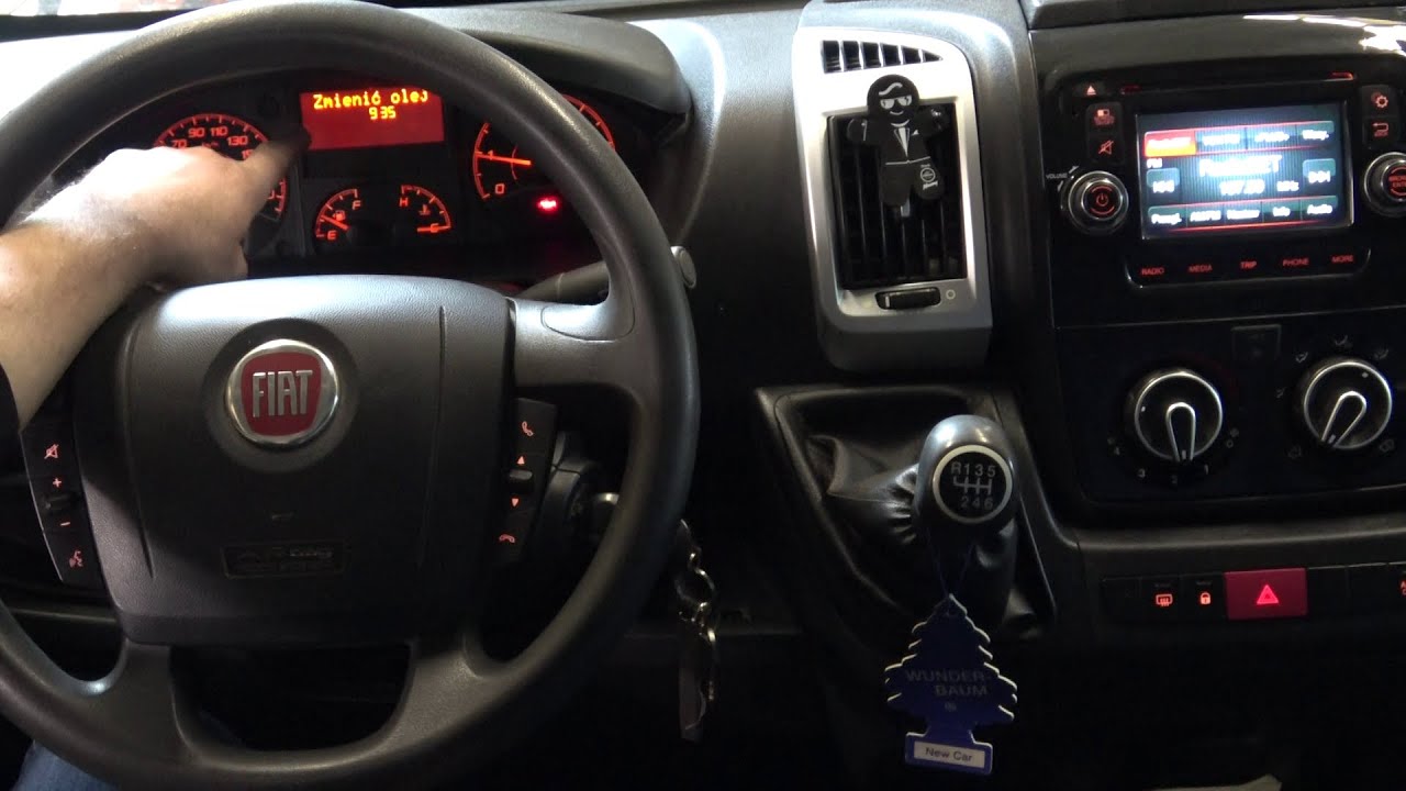 Fiat Ducato, migająca kontrolka ciśnienia oleju. Szybki temat.