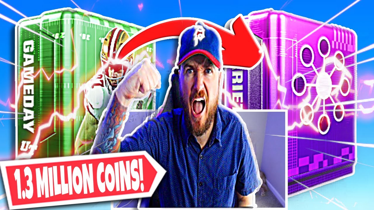*BIG PULLS* 1.3 MILLION COIN PACK OPENING IN MADDEN 23! GAMEDAY AND TVPS! Madden 23 Ultimate Team