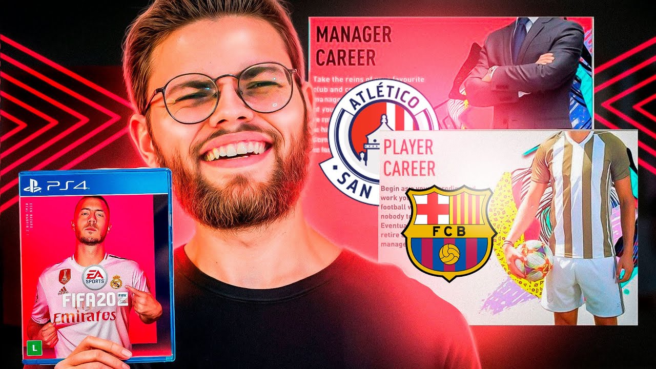 REVISITANDO MINHAS CARREIRAS DO FIFA 20! DESCOBRI UM CRAQUE?!