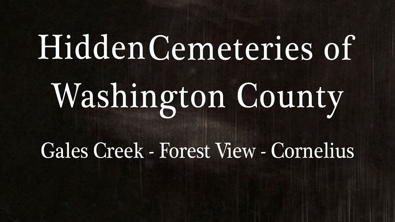 Hidden Cemeteries of Washington County