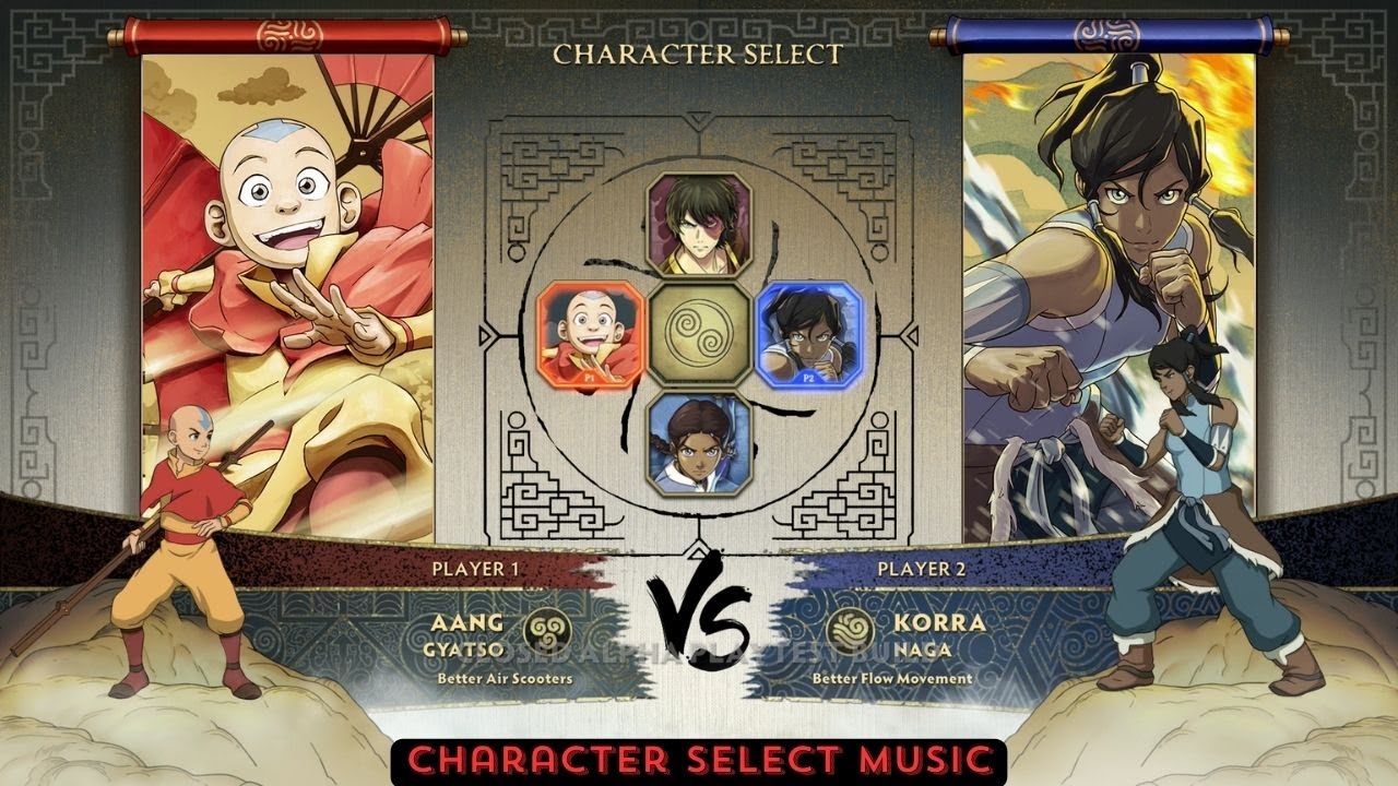 Reupload - Character Select Music- Avatar Legends: The Fighting Game Closed Alpha Playtest