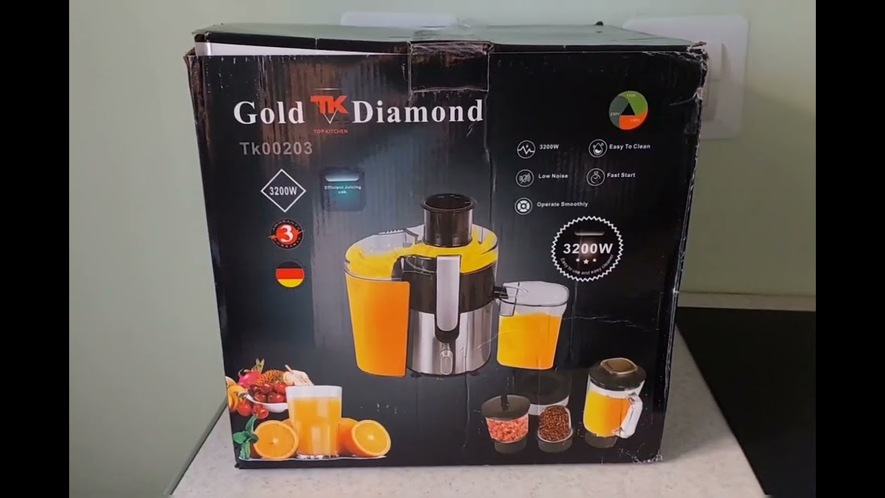 Комбайн 4в1 Gold Diamond TK00203