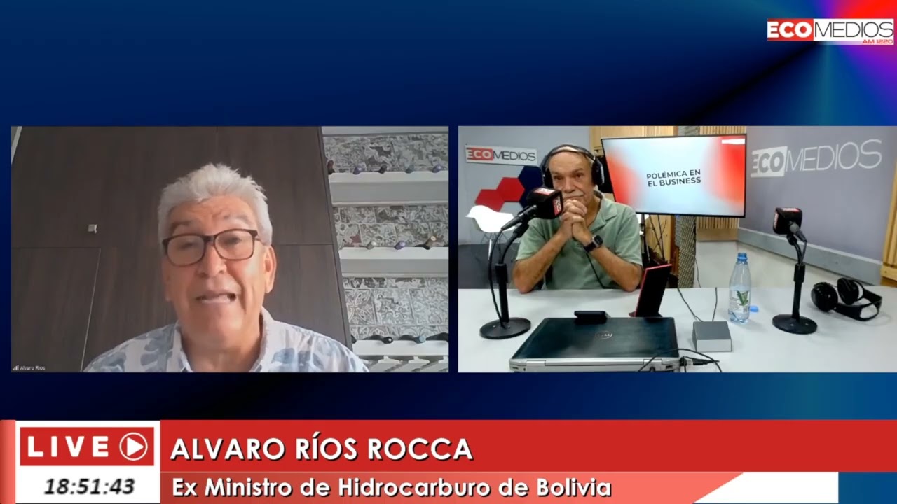 Alvaro Ríos Rocca Ex Ministro de Hidorcarburo de Bolivia Polemica en el Business