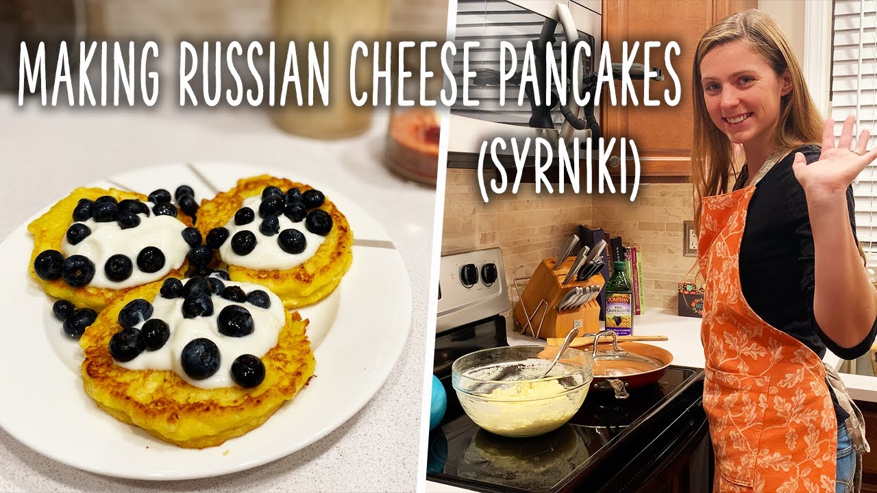 American Makes Russian Syrniki | Farmers Cheese Pancake Recipe - Easy Breakfast |