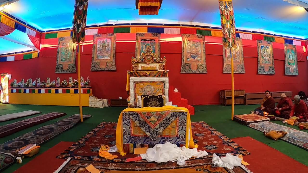 H.E Kyabje Choktul Pema Rigtsal Rinpoche Teaching on Ngondro Lung. Ktm Nepal 2/5/2025
